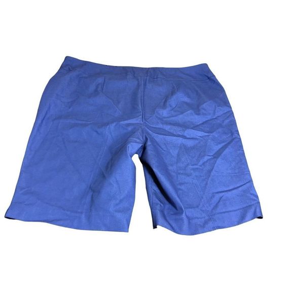 8652 NWT Avenue women's sz 22 short capri blue shorts pockets - Picture 6 of 6